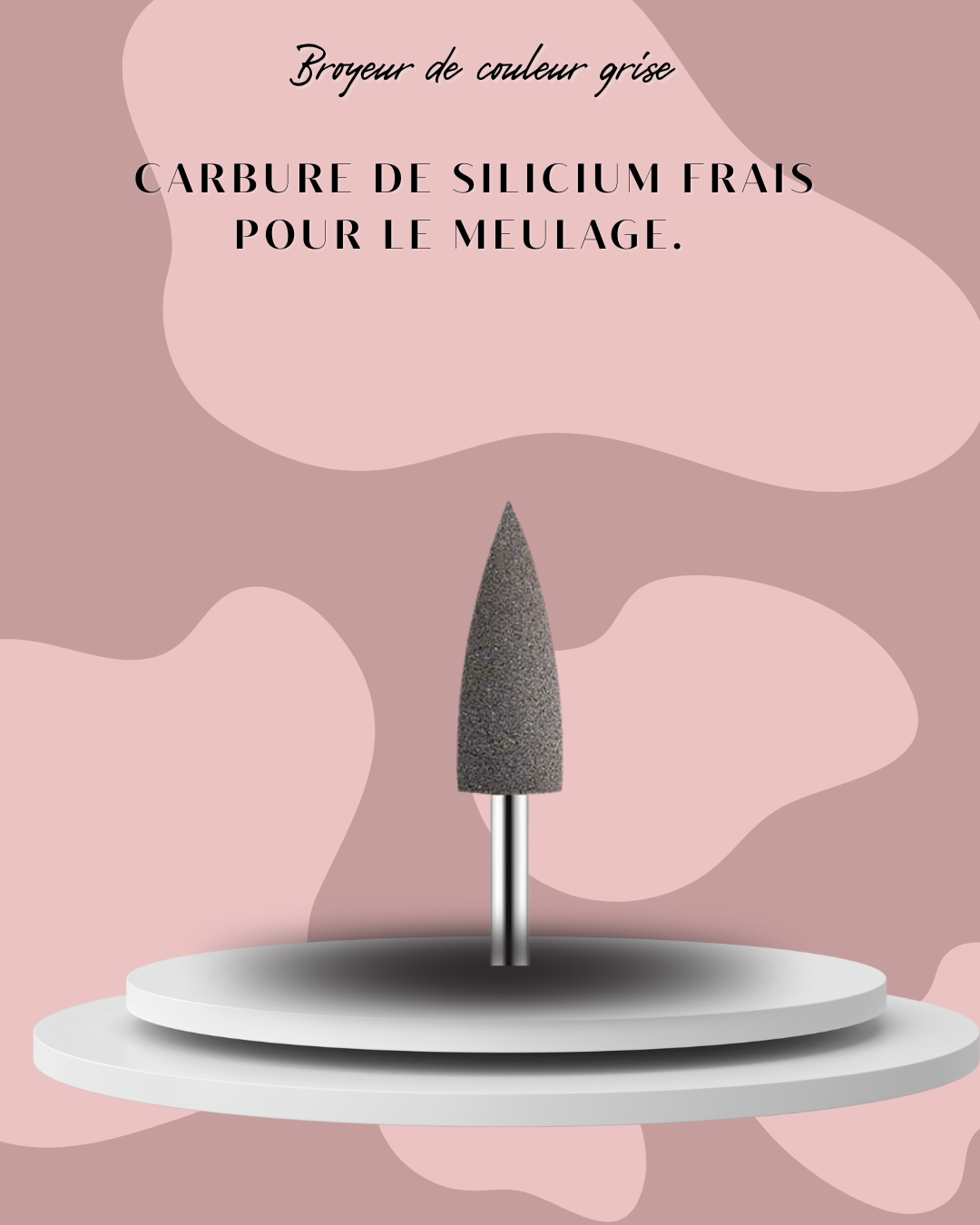 Carbure de silicium frais pour le meulage