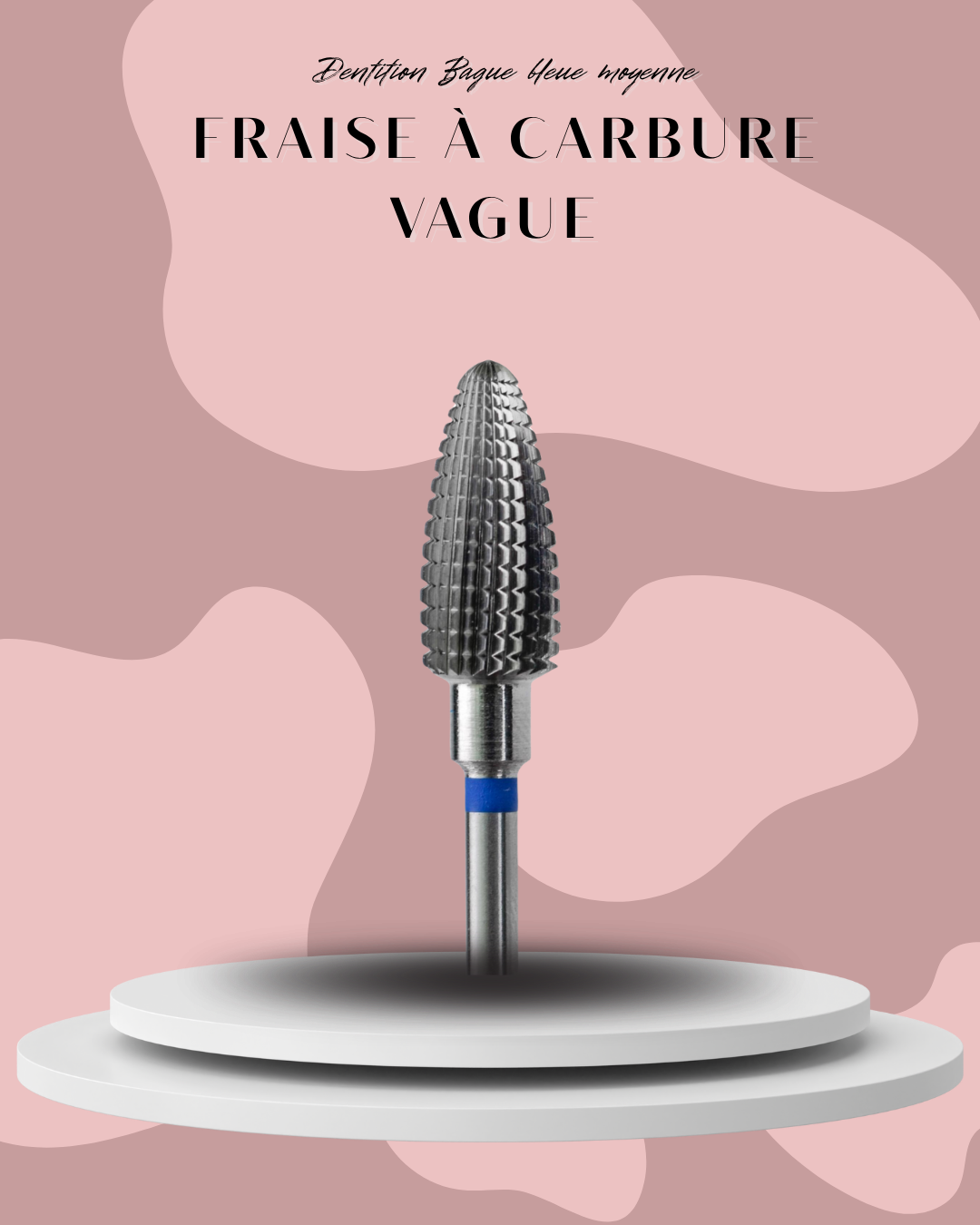 Fraise à carbure  Vague