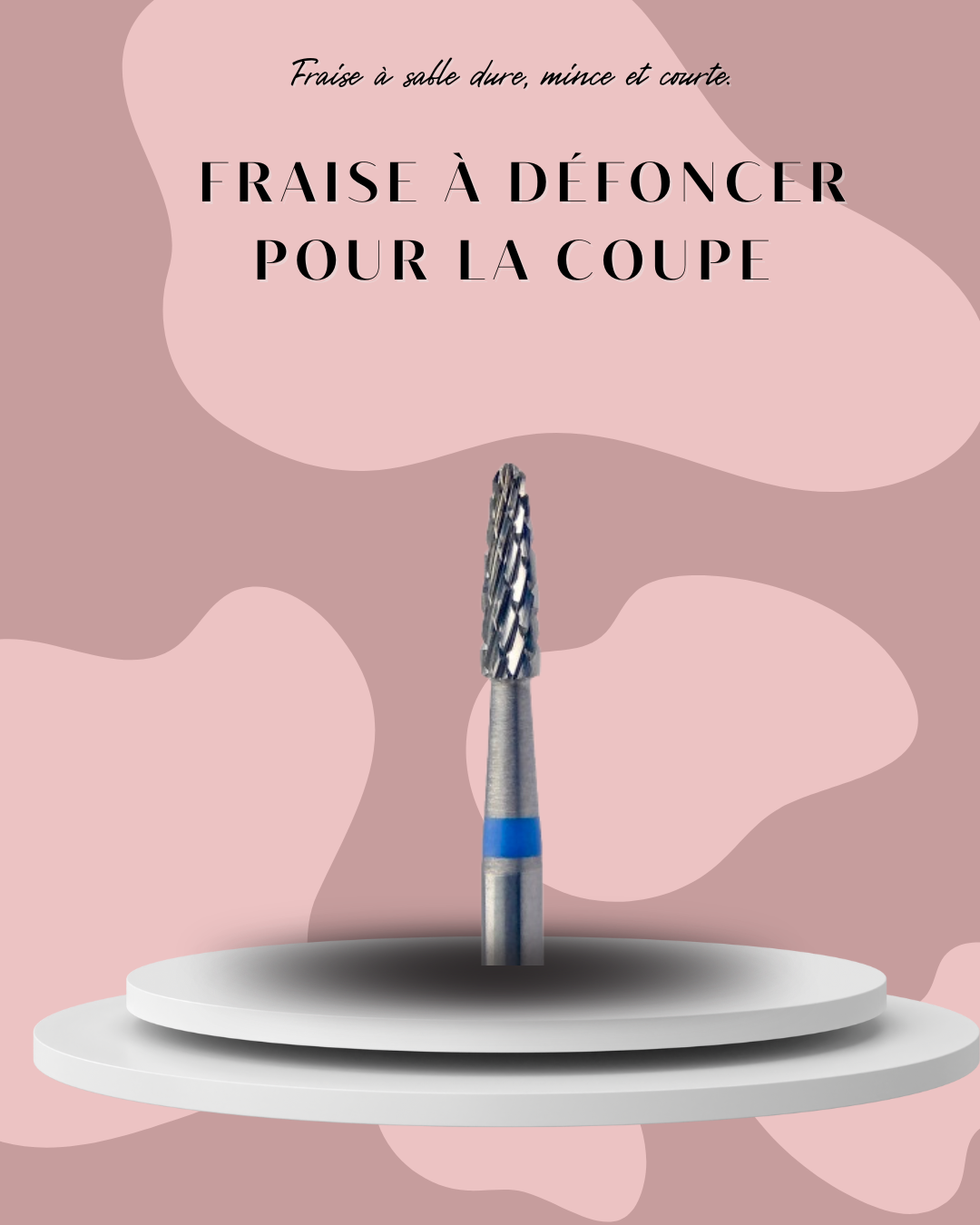 Fraise à défoncer pour la coupe