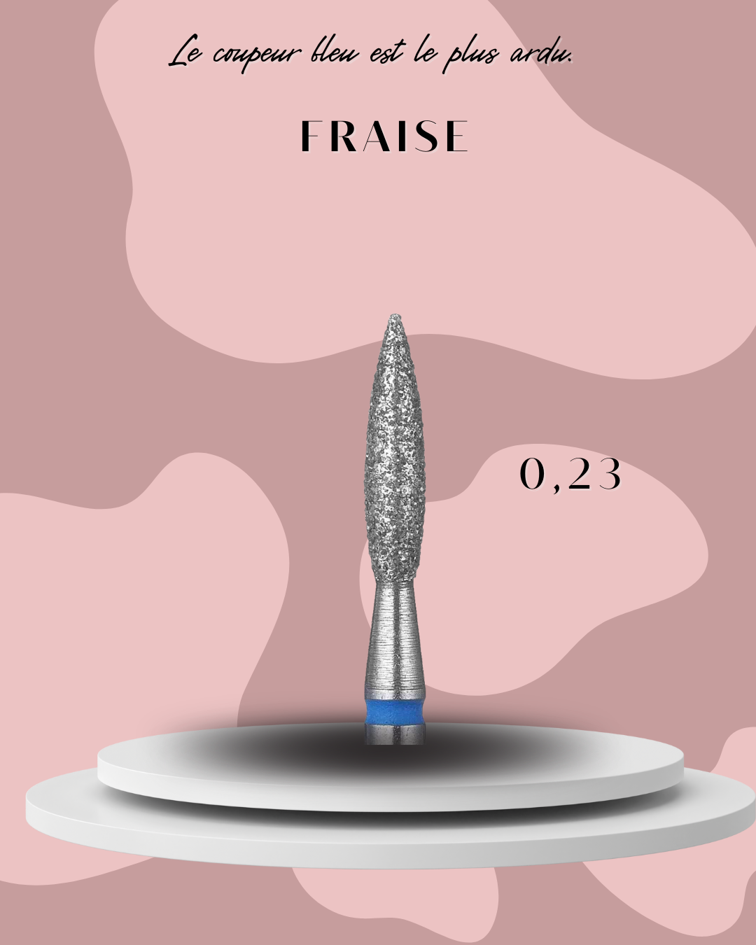 BLACK MILK | EMBOUT FLAMME À GRAIN BLEU